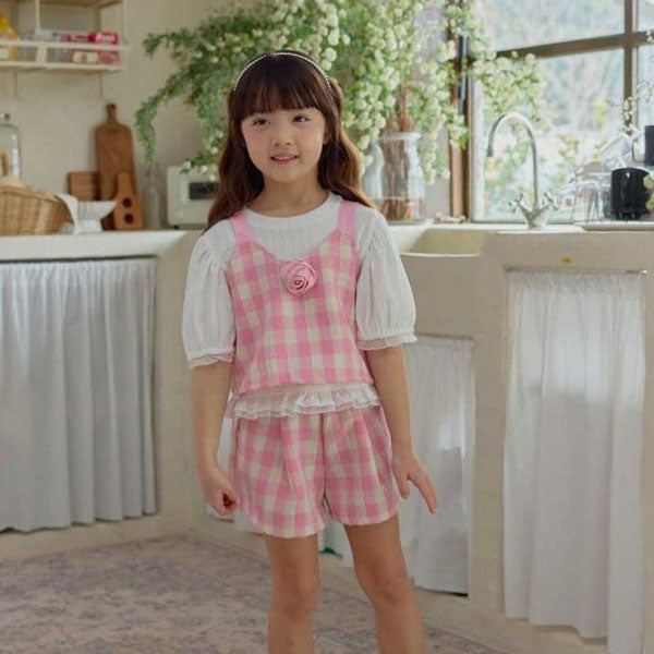 Melikey Pangtoa Check Vest (JS~JM)