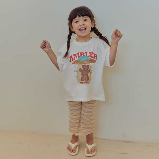 Melikey Color Stripe Bootcut Pants (JS~JM)