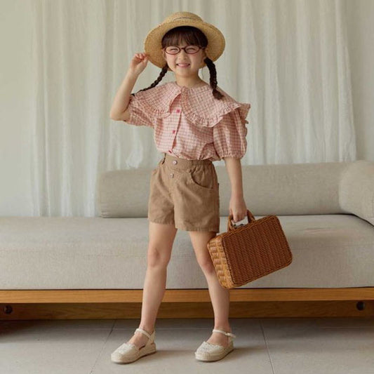 Melikey Linen Short Pants (JS~JM)