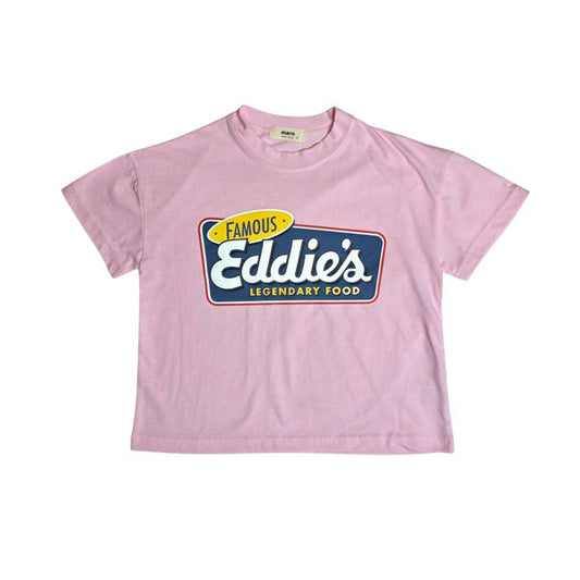 Edith Tee Korean toddler t-shirt in navy made in Korea