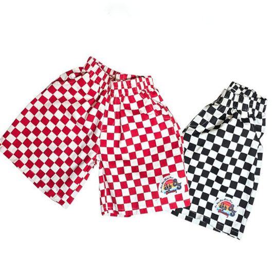 Vans Duo 5-Length Pants Korean toddler pants in black made in Korea