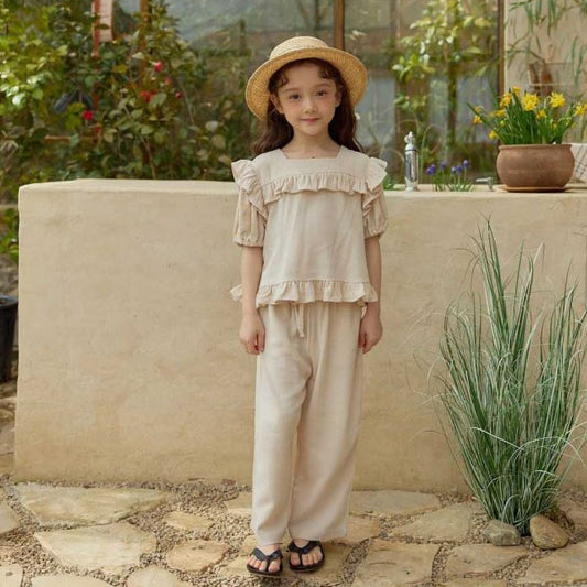 Melikey Frill Linen Set-Up (JS~JM)