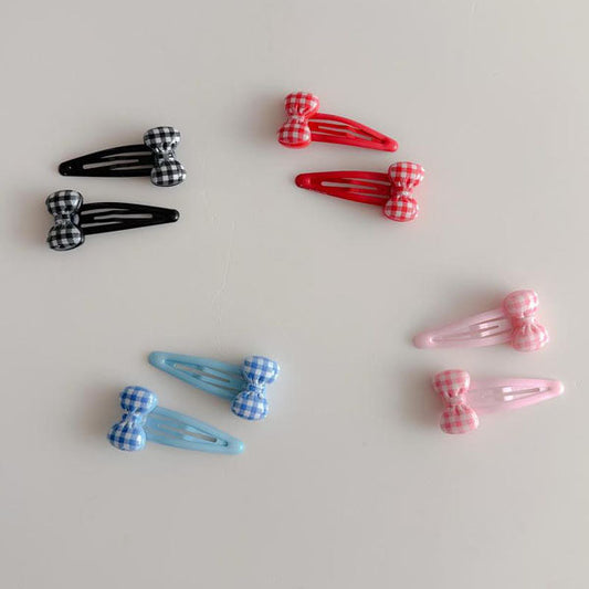 Candy Snap Hair Clip Korean infant hair clip in black made in Korea