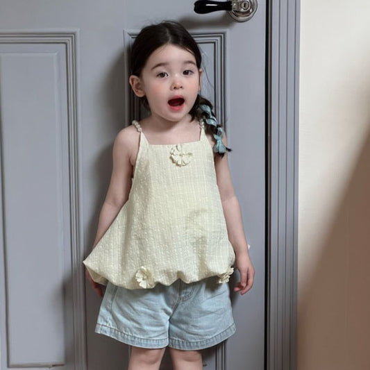 Ii Pearl Strap Blouse