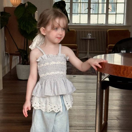 Ii Misos Smocked Sleeveless
