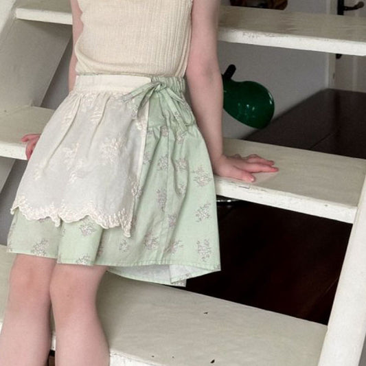Ii Sailor Floral Skirt Pants