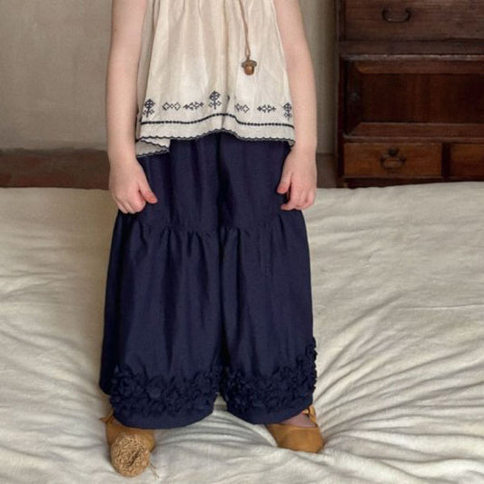 Ii Yuri Curly Wide Pants
