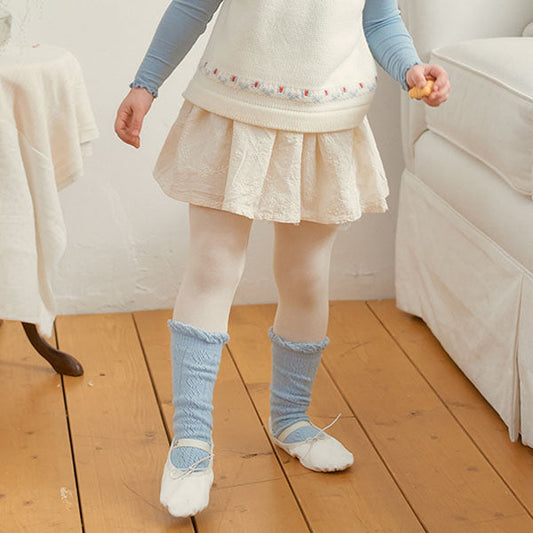 Tiere Skirt Leggings Korean toddler pants in pink made in Korea