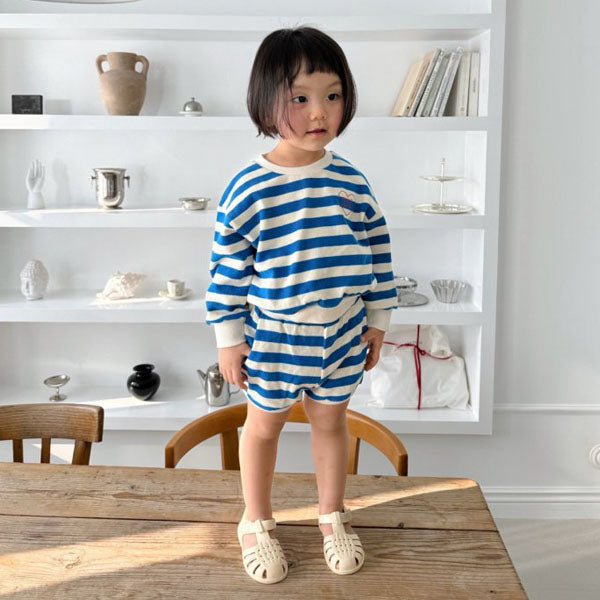 Bobo Shorts Korean juniors shorts in blue made in Korea