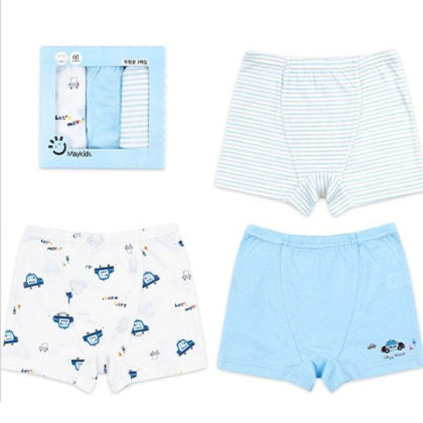 Boxer Briefs Korean kids underwear in dino park made in Korea