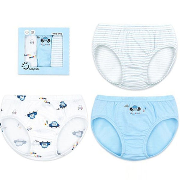 Briefs Korean kids underwear in dino park made in Korea
