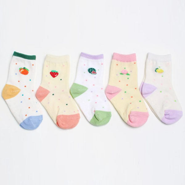 Ade Korean toddler accessory in 5 pairs set made in Korea