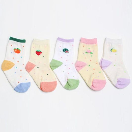 Ade Korean toddler accessory in 5 pairs set made in Korea