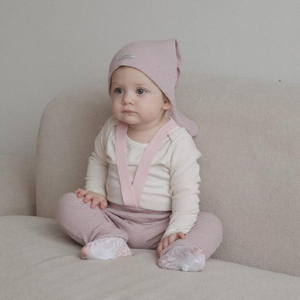 Bebe Bella Round Neck Top Korean infant tops in stripe made in Korea
