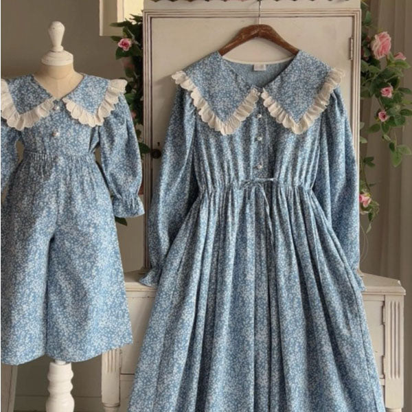 Yeon Woo Jin - Adult Korean kids dress in solid color made in Korea