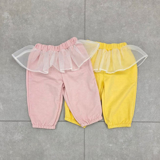 Mesh Bloomers Pants Korean toddler bloomer in pink made in Korea