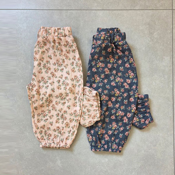 Rose Bloomers Pants Korean toddler bloomer in indie pink made in Korea