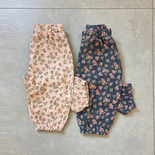 Rose Bloomers Pants Korean toddler bloomer in indie pink made in Korea