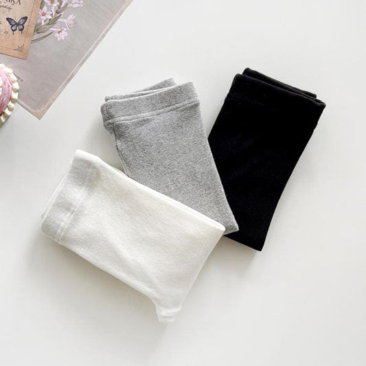 Stretch Leggings Korean toddler pants in black made in Korea