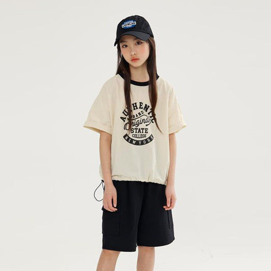 (SS25) Nylon Ribbed T-Shirt