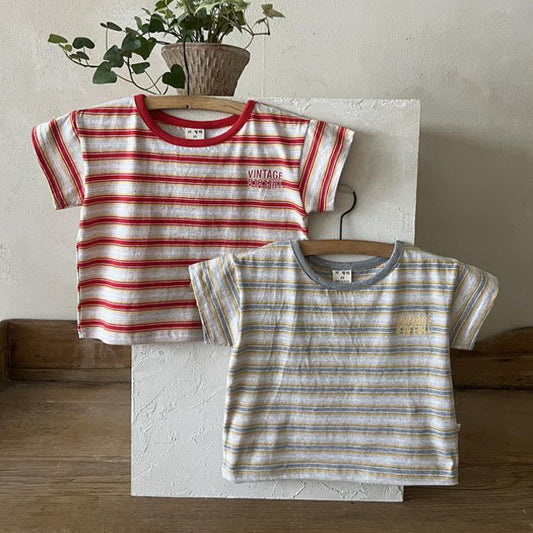 Stripe Dot T-Shirt