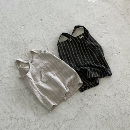 Linen Overall Pants