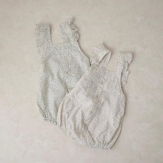 Charmant Bodysuit Korean infant bodysuit in green made in Korea