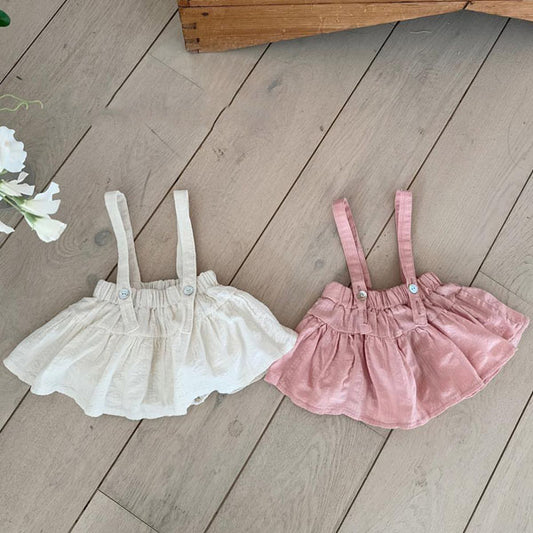 Eyelet Tiered Skirt