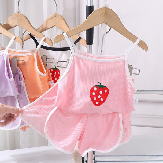 Strawberry Sleeveless Set