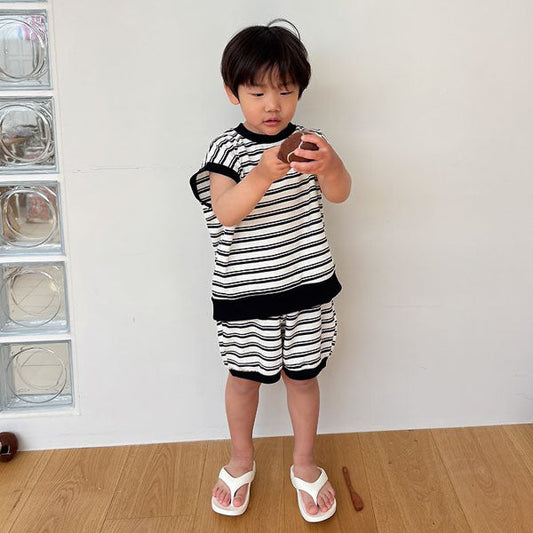 Tori Set Korean toddler set in pink made in Korea