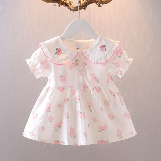 Strawberry Collar Dress