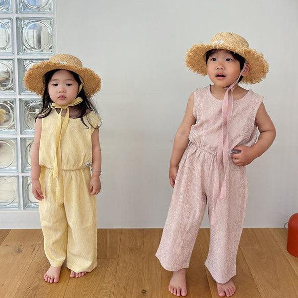 Sugar Set Korean toddler set in red made in Korea