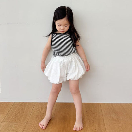 Pumpkin Pants Korean kids pants in ivory made in Korea