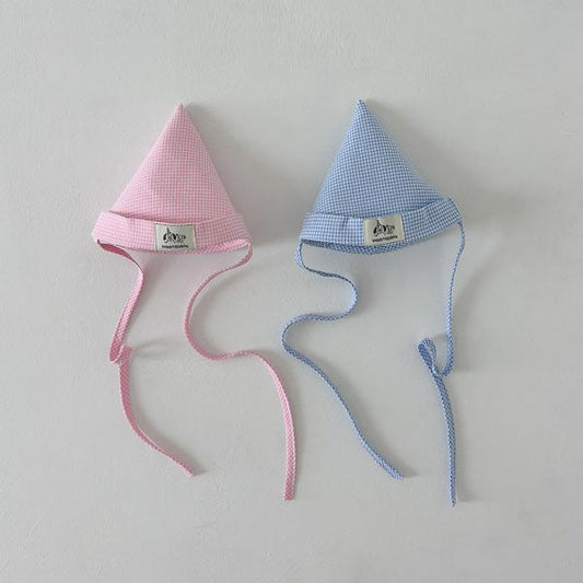 Birthday Hat Korean infant accessory in pink made in Korea