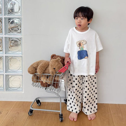 Nap Set - Adult Korean kids set in ivory made in Korea