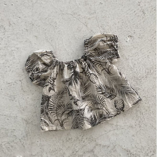 Bebe Pineapple Blouse