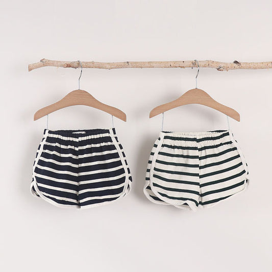 Striped Dolphin Shorts
