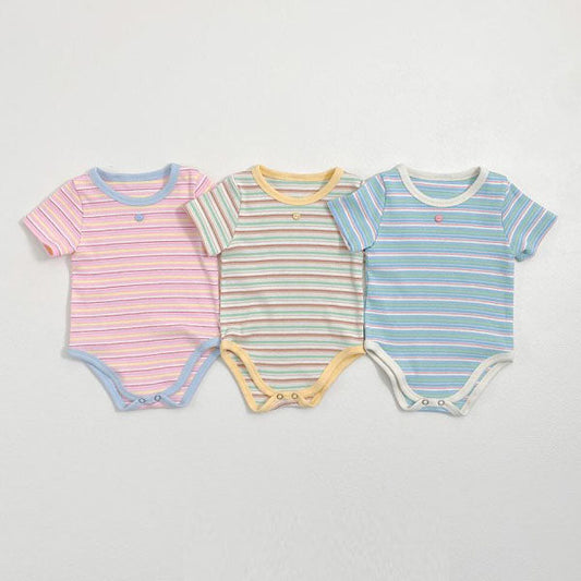 Jelly Pop Bodysuit Korean toddler bodysuit in blue made in Korea