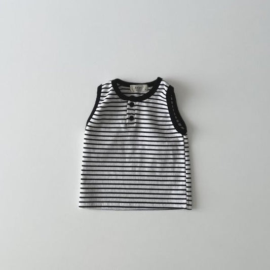 Lunch Sleeveless (Stripe)