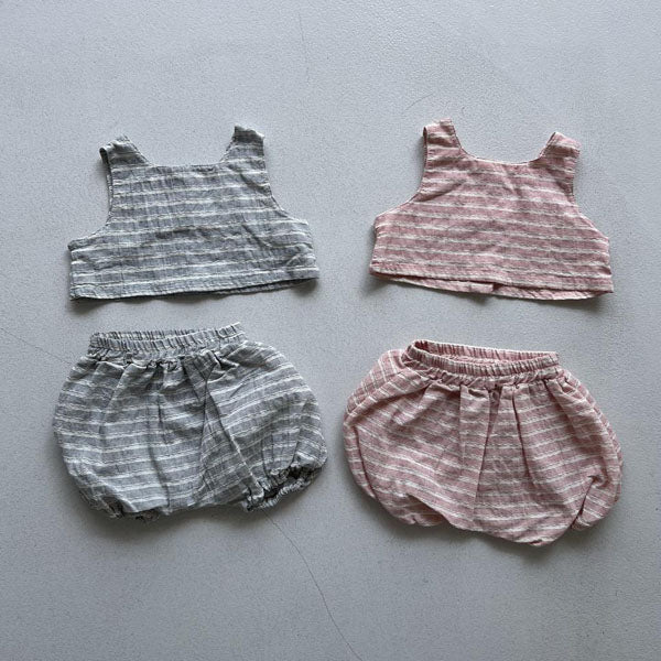 B-Oz Stripe Bloomer Set