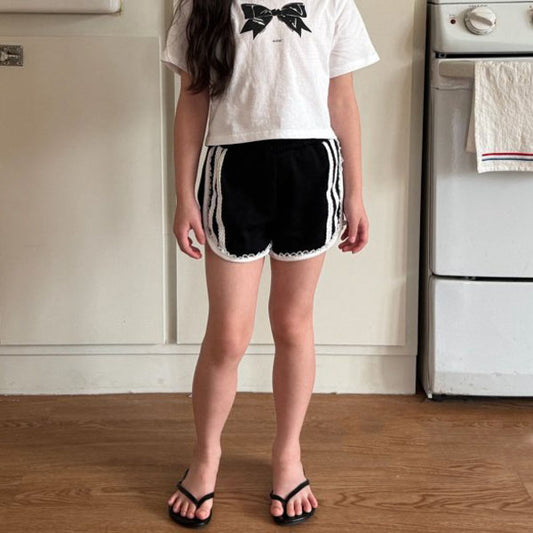 Lace Trim Shorts (15~19)