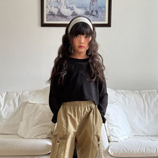 Mist Crop Knit (15~19)