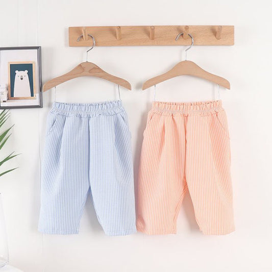 Gingham Stripe Pants