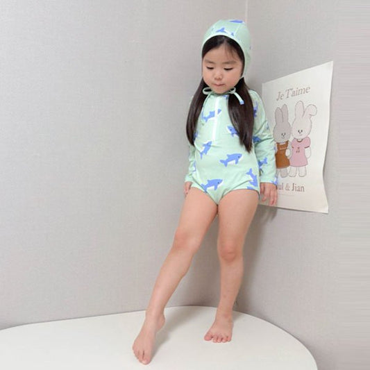 Summer Zipper Rash Guard