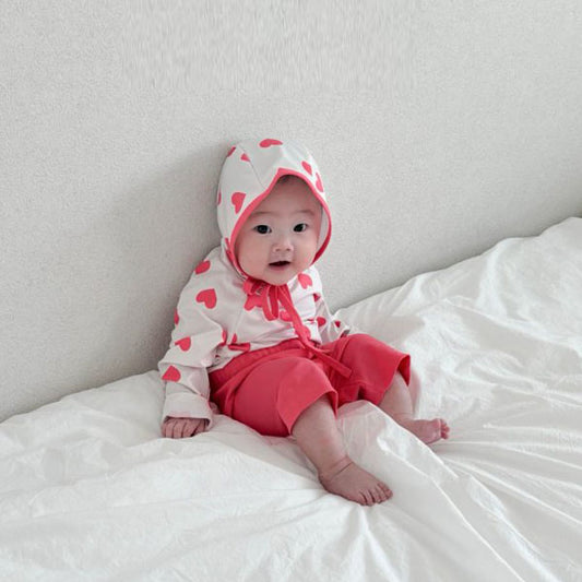 Star Heart Rash Guard Set