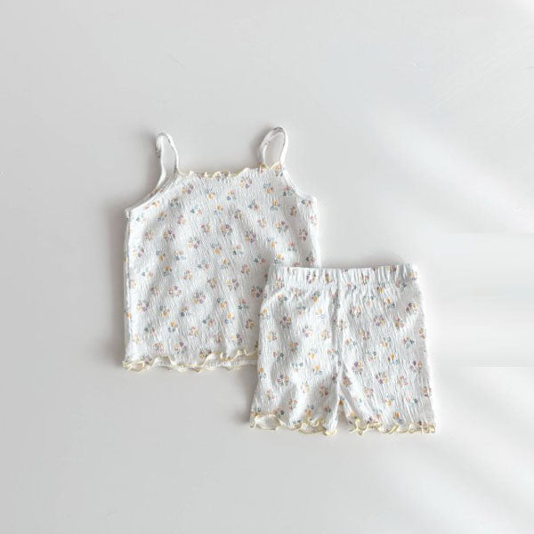 Sleeveless Pajama Set