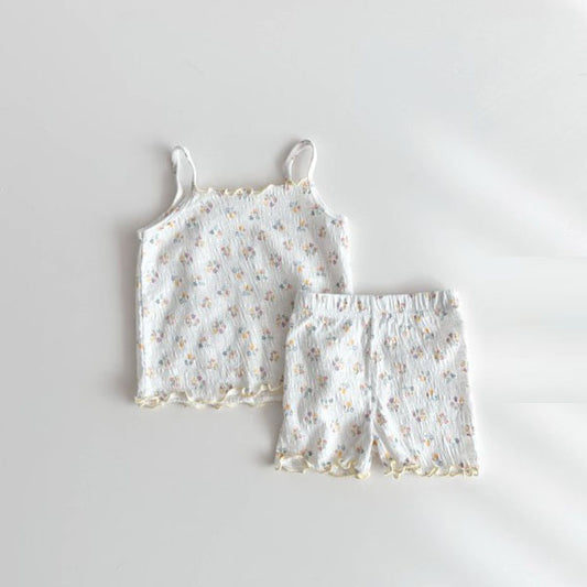 Sleeveless Pajama Set