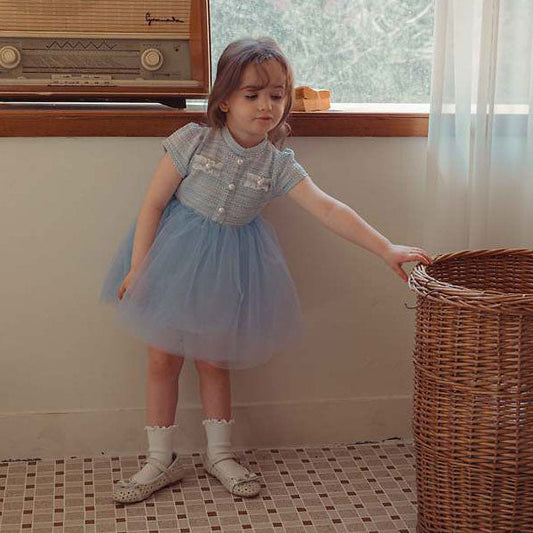 Coco Jour Dress Korean toddler dress in pink made in Korea