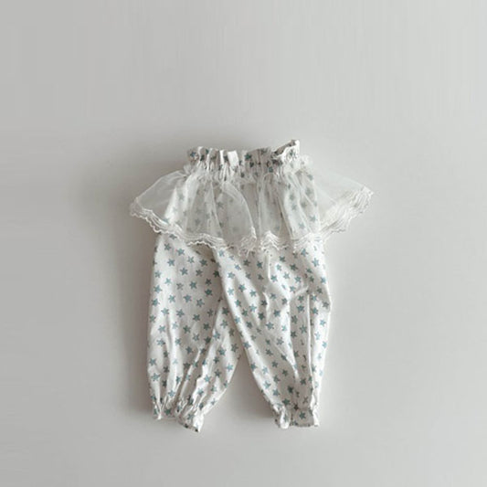 Lace Sausage Pants