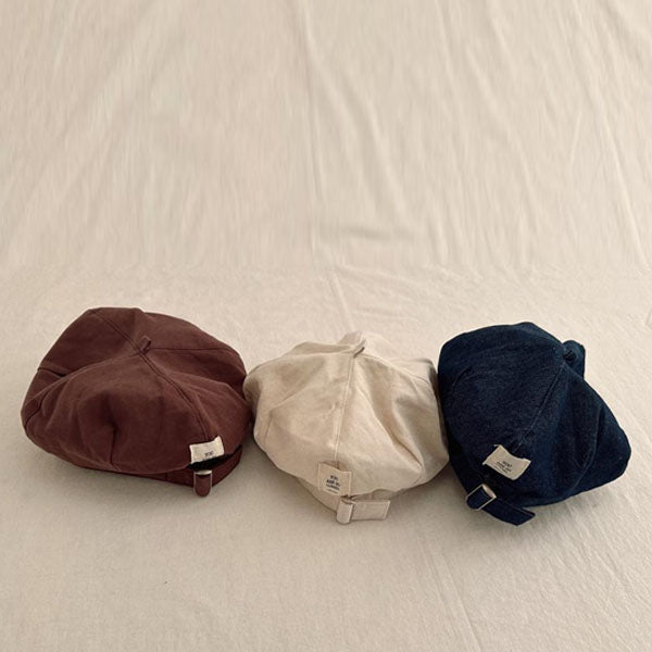(SS25)Romantic Cotton Beret(Baby)